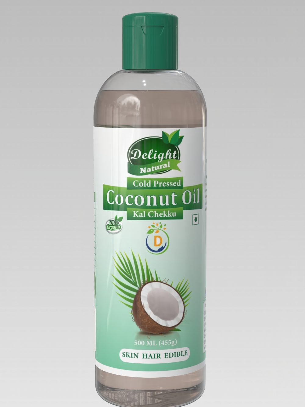 500ml delight coconut oil